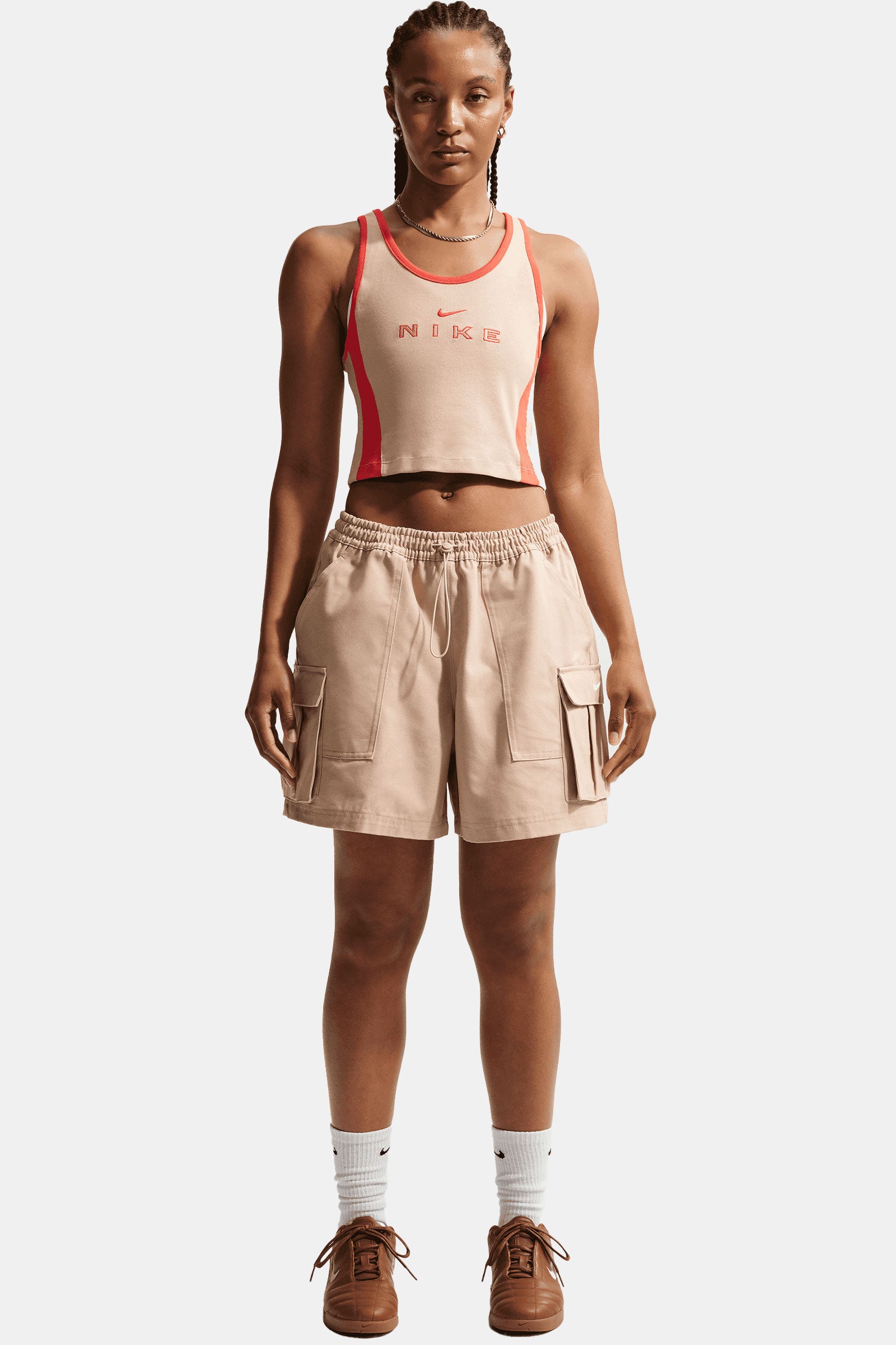 Women's Nike Sportswear Mid-Rise Loose 5" Cargo Shorts