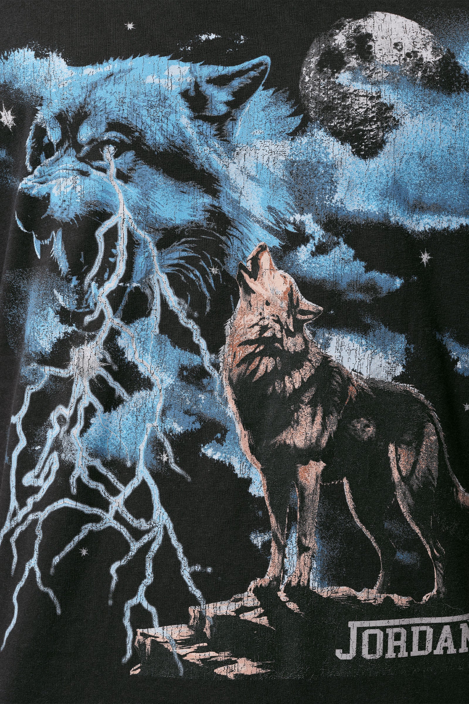 Jordan NC Howl Graphic SS Crew Tee