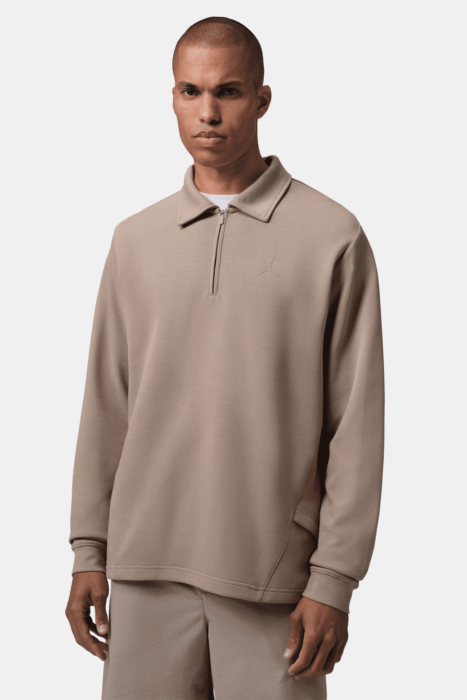 Jordan 1/2 Zip Collared Long-Sleeve Golf Top