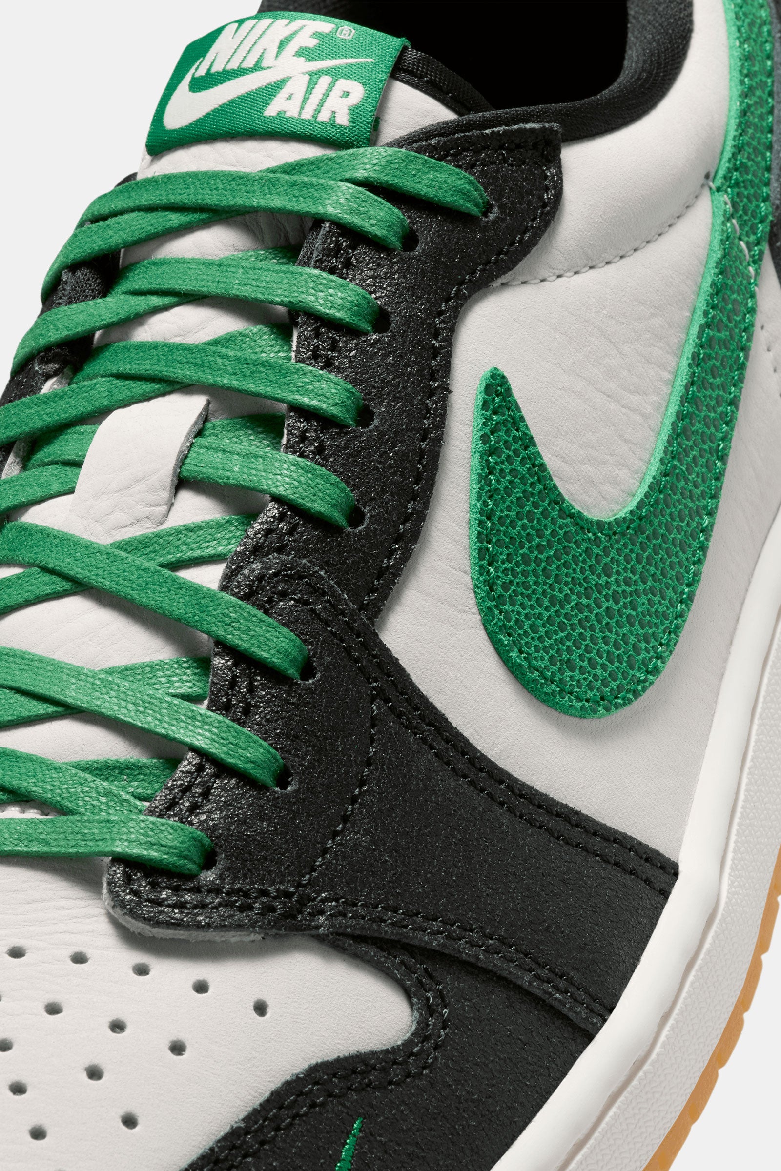 Air Jordan 1 Retro Low OG "Phantom and Pine Green"