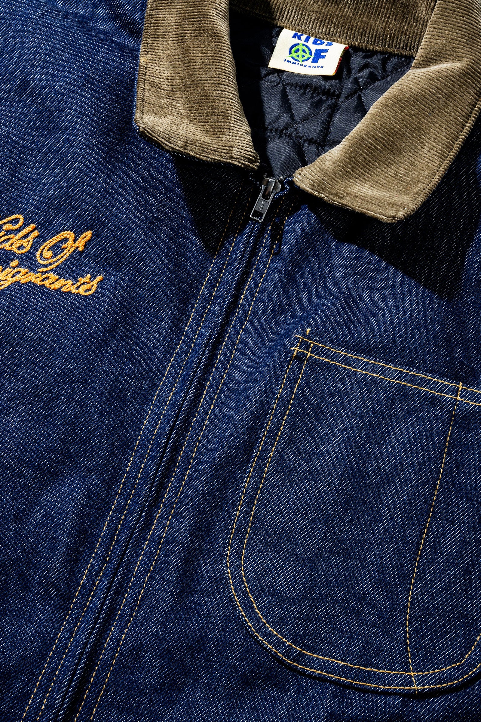 KOI Denim Work Jacket