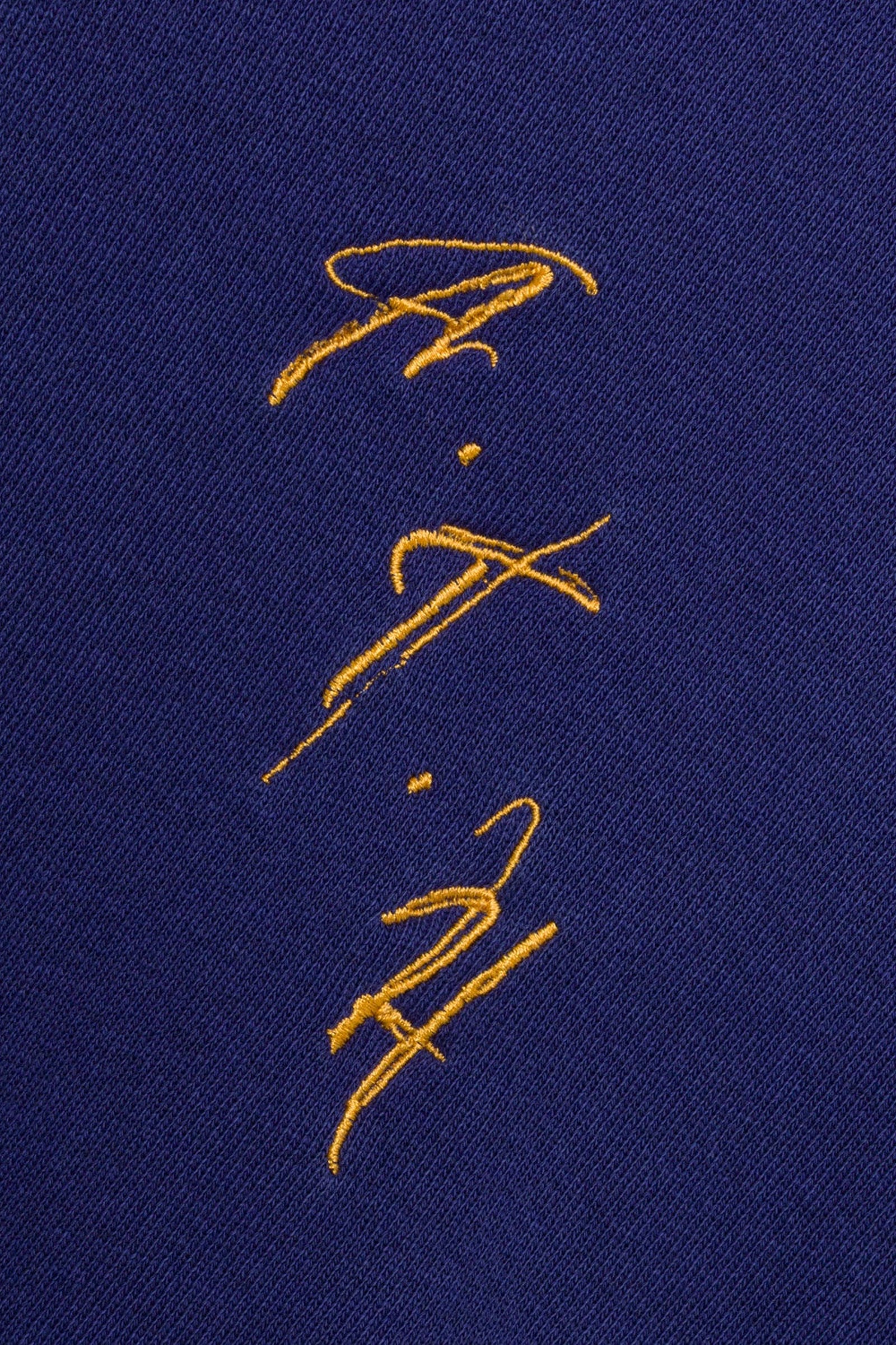 Embroidered Brushed Fleece Hoodie