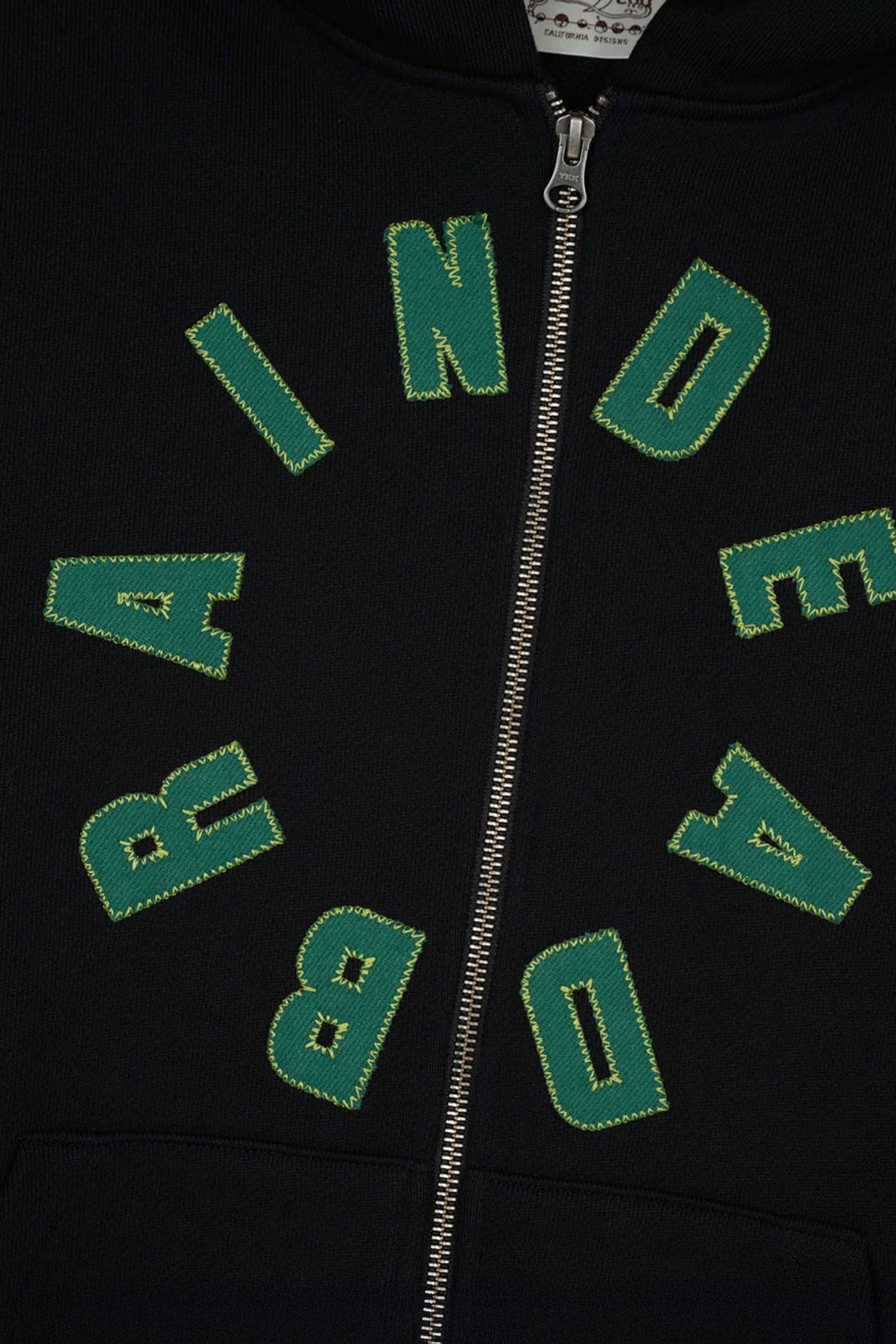 Collegiate Zip-Up Hoodie