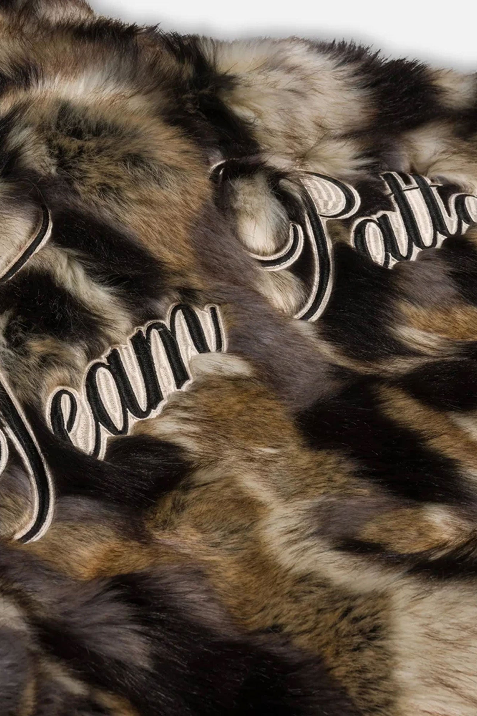 Patta Faux Fur Patchwork Jacket