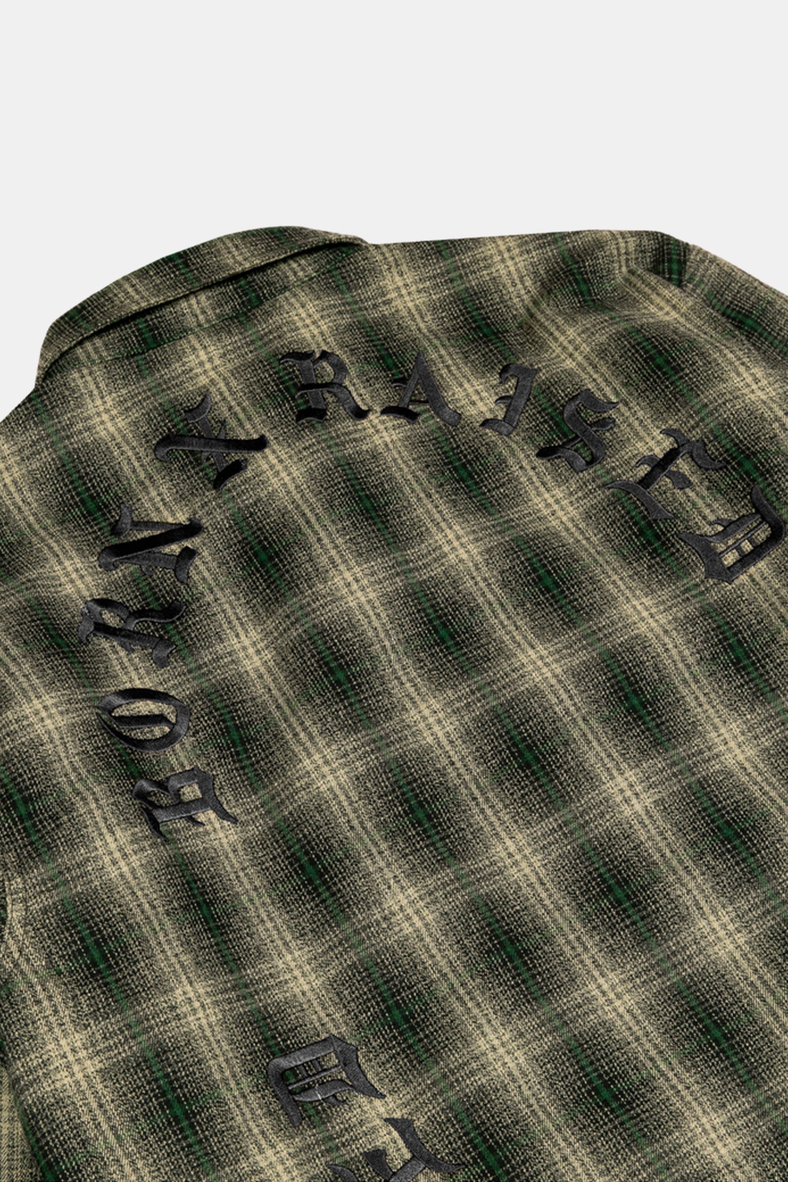 Oversized Embroidered Flannel