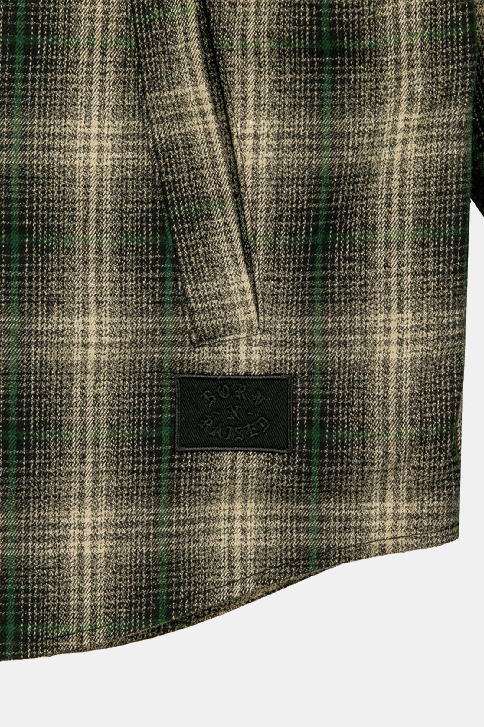 Oversized Embroidered Flannel