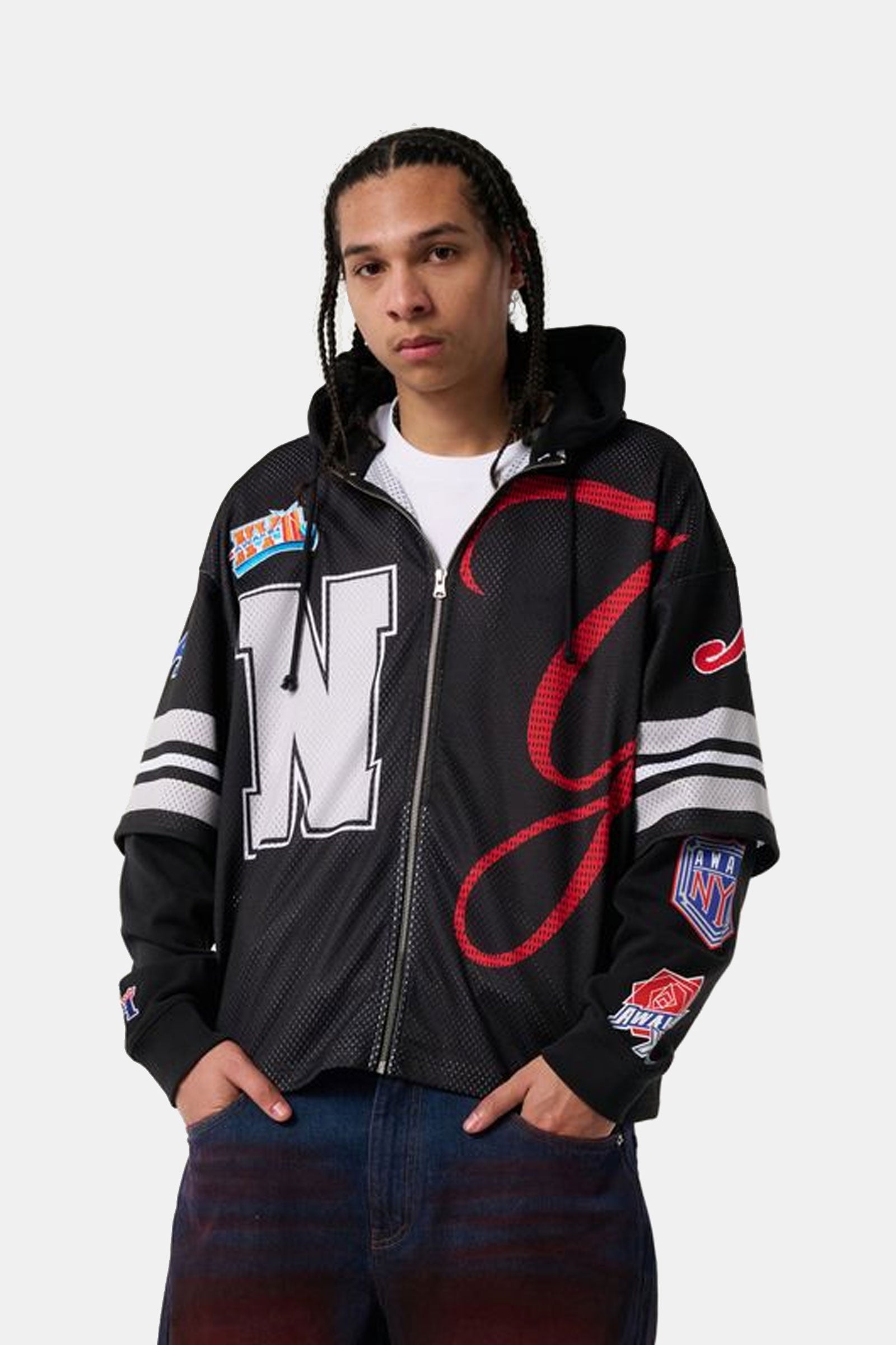 Headcrack Champs Jersey Zip Hoodie