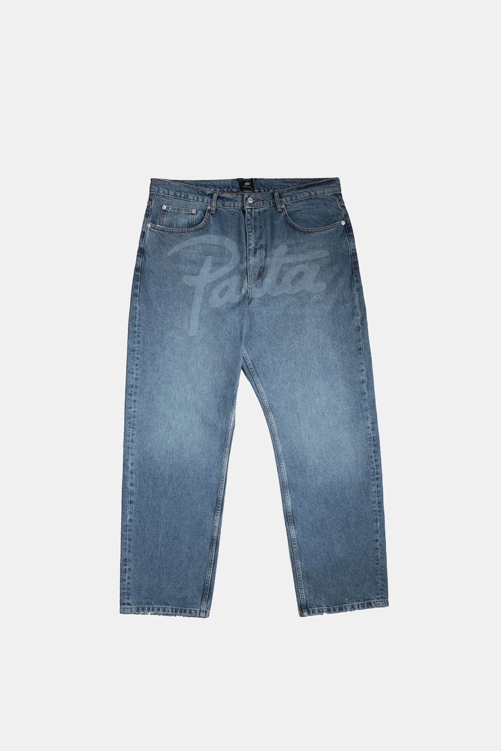 Patta Laserprint Whiskers Denim Pants