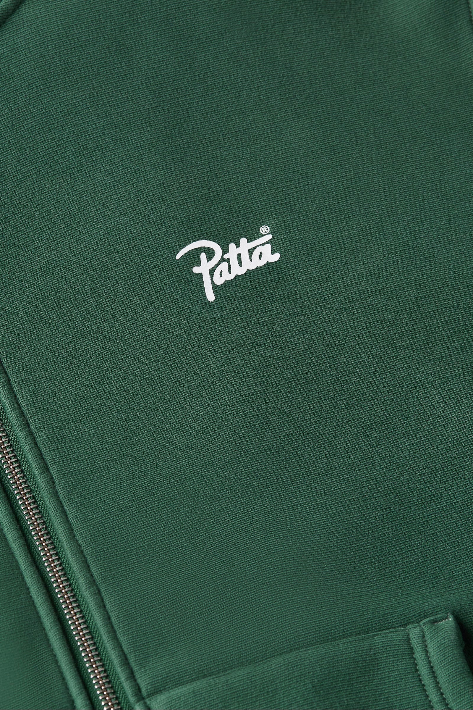 Patta Classic Zip Up Hooded Sweater