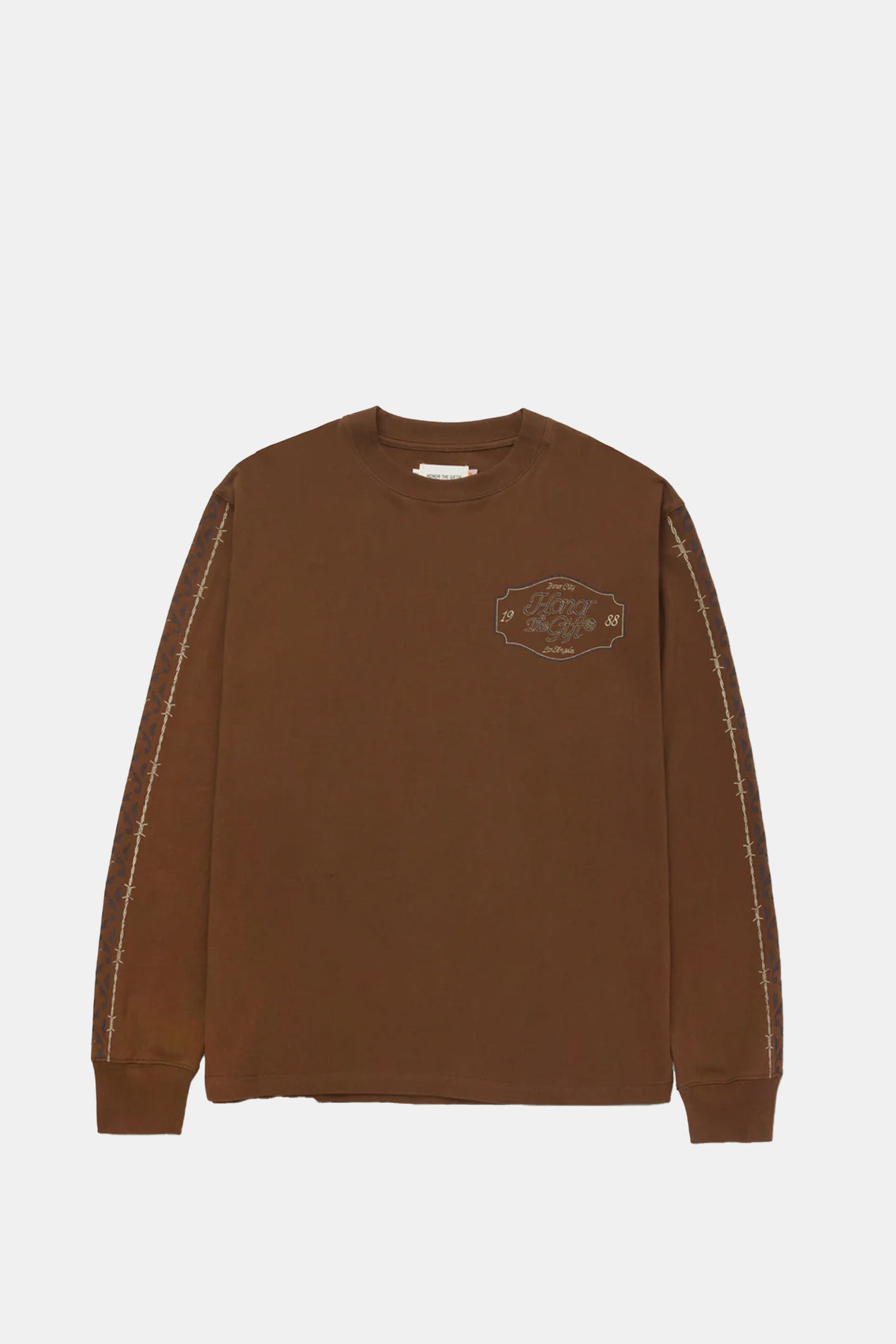 HTG Pattern LS T-shirt