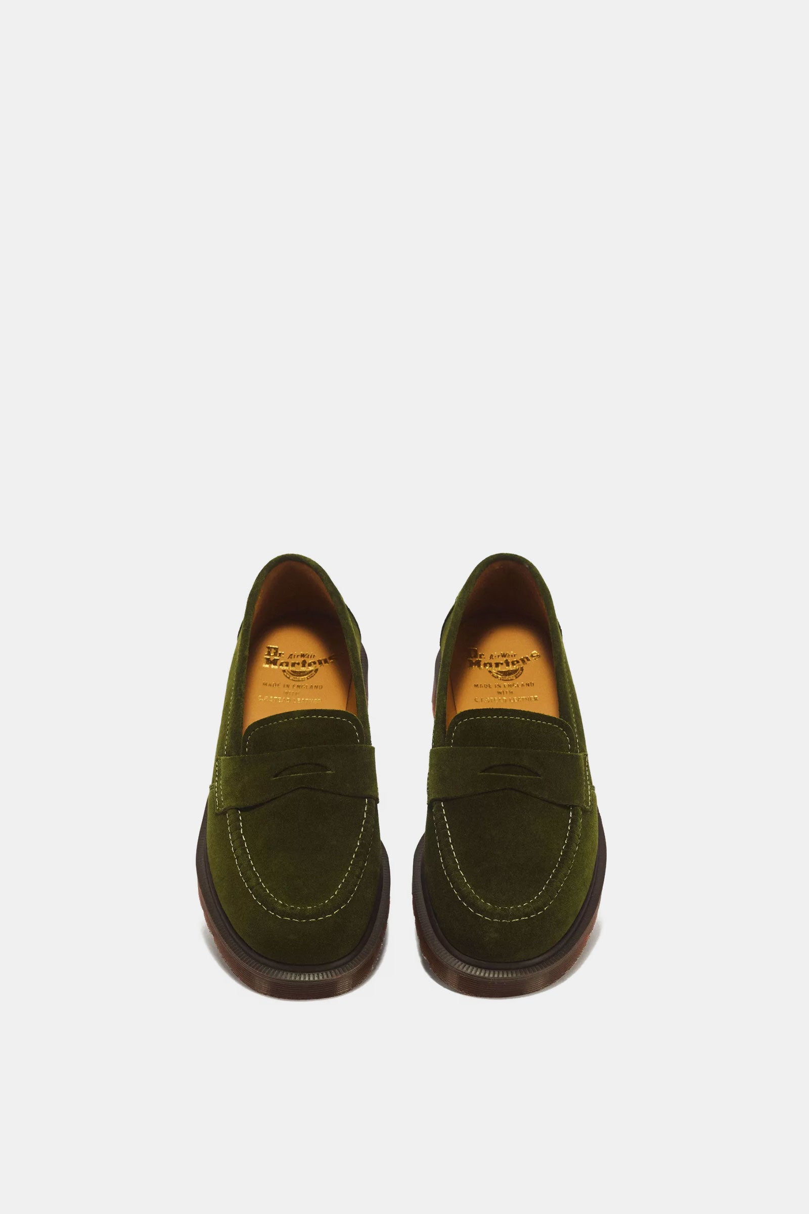 Delapre Penny Loafer Repello Calf Suede