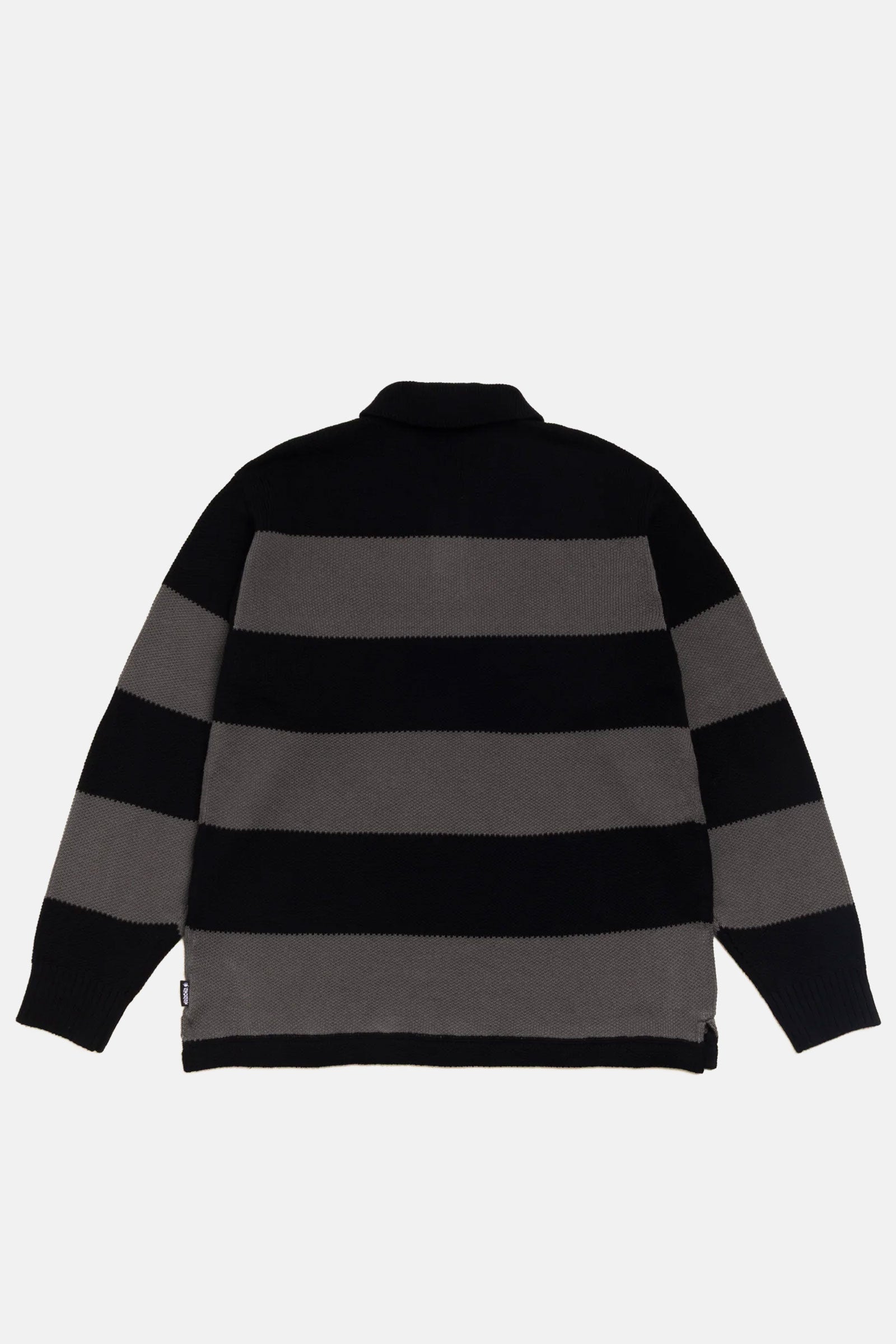 Pique Knit Stripe Rugby