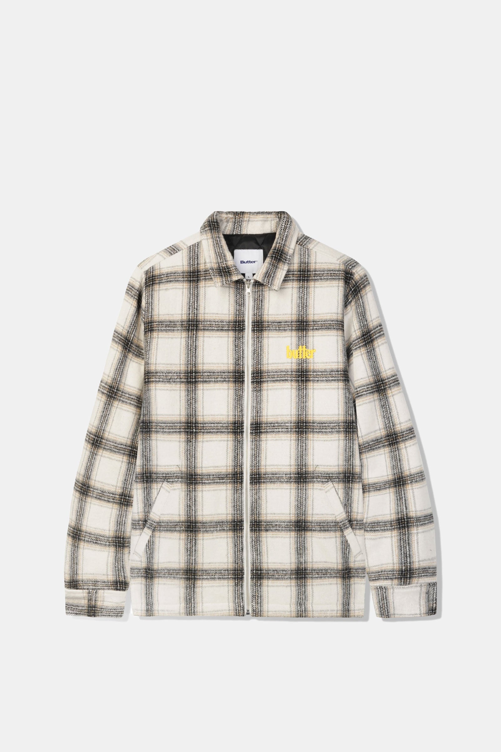 Plaid Flannel Insulated Overshirt