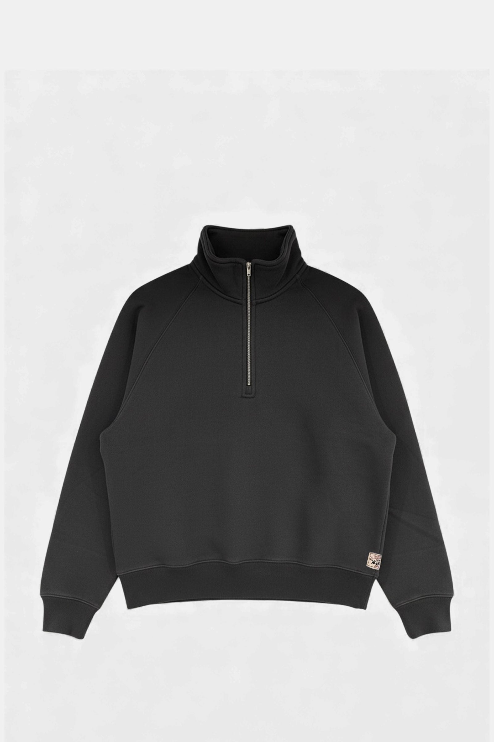 Fleece Raglan Zip Mock